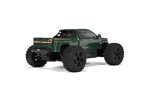 ARRMA Big Rock 223S DSC RC Monster Truck Electric Brushless 4WD 1/10 Scale RTR - Green image 117239