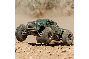 ARRMA Big Rock 223S DSC RC Monster Truck Electric Brushless 4WD 1/10 Scale RTR - Green image 117253