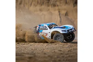 Losi 5IVE-T 2.0 V2 4X4 RC Short Course Truck Petrol 4WD 1/5 Scale BND - Blue image 117267