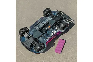 ARRMA Fury 223S BLX RC Short Course Truck Electric Brushless 2WD 1/10 Scale RTR with DSC - Purple image 117454