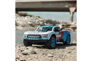 ARRMA Mojave Grom 223S BLX RC Short Course Truck Electric Brushless 4WD 1/16 Scale RTR - White image 117540