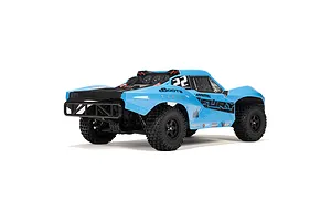 ARRMA Fury Mega 550 RC Short Course Truck Electric 2WD 1/10 Scale RTR - Blue image 117572