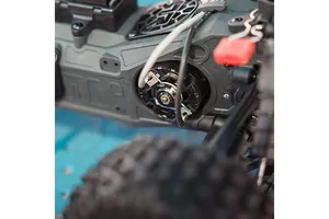 ARRMA Fury Mega 550 RC Short Course Truck Electric 2WD 1/10 Scale RTR - Blue image 117579