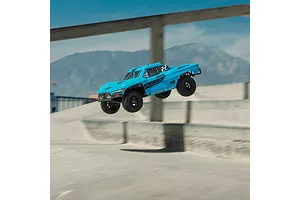 ARRMA Fury Mega 550 RC Short Course Truck Electric 2WD 1/10 Scale RTR - Blue image 117583