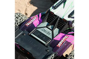 ARRMA Vorteks Mega 550 RC Stadium Truck Electric 2WD 1/10 Scale RTR - Purple image 117593