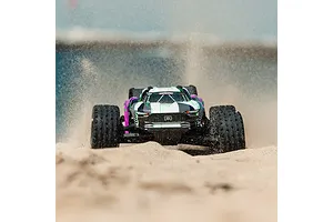 ARRMA Vorteks Mega 550 RC Stadium Truck Electric 2WD 1/10 Scale RTR - Purple image 117598