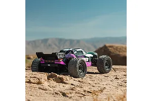 ARRMA Vorteks Mega 550 RC Stadium Truck Electric 2WD 1/10 Scale RTR - Purple image 117599