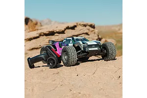 ARRMA Vorteks Mega 550 RC Stadium Truck Electric 2WD 1/10 Scale RTR - Purple image 117602