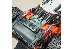 ARRMA Vorteks Mega 550 RC Stadium Truck Electric 2WD 1/10 Scale RTR - Orange image 117611