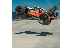 ARRMA Vorteks Mega 550 RC Stadium Truck Electric 2WD 1/10 Scale RTR - Orange image 117617