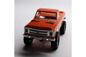 Axial SCX24 1967 Chevrolet C10 RC Rock Crawler Electric 4WD 1/24 Scale RTR - Orange image 117660