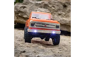 Axial SCX24 1967 Chevrolet C10 RC Rock Crawler Electric 4WD 1/24 Scale RTR - Orange image 117666