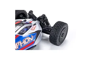 ARRMA Typhon Grom Mega 380 4X4 RC Buggy Electric 4WD 1/14 Scale RTR - Blue/Silver image 117731