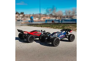 ARRMA Typhon Grom Mega 380 4X4 RC Buggy Electric 4WD 1/14 Scale RTR - Blue/Silver image 117738