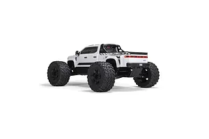 ARRMA Big Rock 6S BLX 4x4 RC Monster Truck Electric Brushless 4WD 1/7 Scale RTR - White image 117758