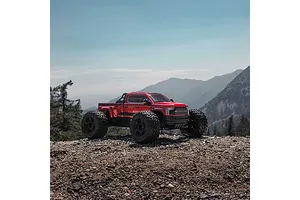 ARRMA Big Rock 6S BLX 4x4 RC Monster Truck Electric Brushless 4WD 1/7 Scale RTR - Red image 117786