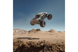 ARRMA Big Rock 6S BLX 4x4 RC Monster Truck Electric Brushless 4WD 1/7 Scale RTR - Gunmetal image 117800