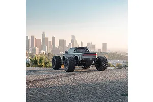 ARRMA Big Rock 6S BLX 4x4 RC Monster Truck Electric Brushless 4WD 1/7 Scale RTR - Gunmetal image 117802