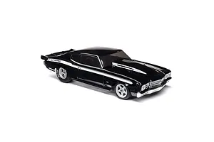 Losi 1970 Chevelle No Prep RC Drag Car Electric Brushless 2WD 1/16 Scale RTR - Black image 117984
