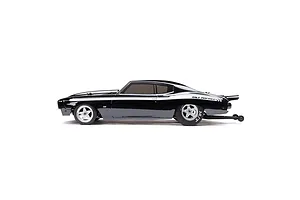 Losi 1970 Chevelle No Prep RC Drag Car Electric Brushless 2WD 1/16 Scale RTR - Black image 117986