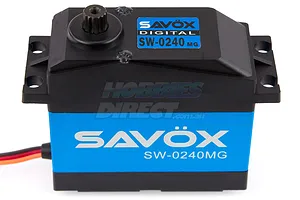 Savox SW-0240MG 1/5 35kg 7.4v HV Metal Geared Waterproof Servo image 11802