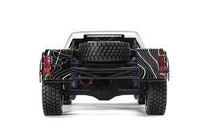 Losi Baja Rey Ford Raptor RC Short Course Truck Electric Brushless 4WD 1/10 Scale RTR - Black Rhino Edition image 118077