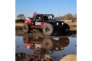 Losi Hammer Rey U4 4X4 RC Rock Racer Electric Brushless 4WD 1/10 Scale RTR - Currie Red image 118114