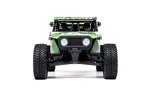 Losi Hammer Rey U4 4X4 RC Rock Racer Electric Brushless 4WD 1/10 Scale RTR - Currie Green image 118119