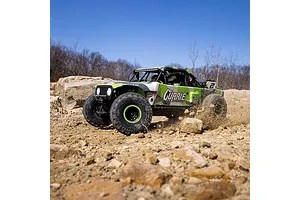 Losi Hammer Rey U4 4X4 RC Rock Racer Electric Brushless 4WD 1/10 Scale RTR - Currie Green image 118129