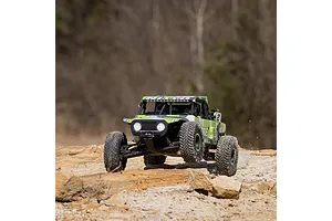 Losi Hammer Rey U4 4X4 RC Rock Racer Electric Brushless 4WD 1/10 Scale RTR - Currie Green image 118130