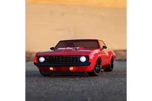 Losi 1969 Chevy Camaro V100 RC Car Electric 4WD 1/10 Scale RTR - Red image 118162
