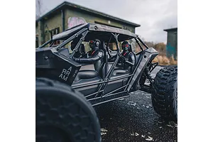 ARRMA Fireteam 6S BLX Speed Assault Vehicle RC Buggy Electric Brushless 1/7 Scale RTR - Matte Black Camo image 118204