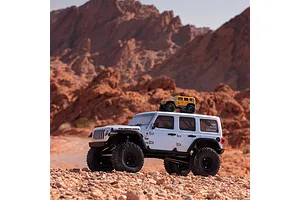 Axial SCX6 Jeep JLU Wrangler RC Rock Crawler Electric Brushless 4WD 1/6 Scale RTR - Silver image 118253