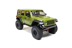 Axial SCX6 Jeep JLU Wrangler RC Rock Crawler Electric Brushless 4WD 1/6 Scale RTR - Green image 118258
