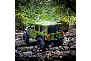 Axial SCX6 Jeep JLU Wrangler RC Rock Crawler Electric Brushless 4WD 1/6 Scale RTR - Green image 118269