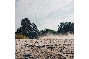 ARRMA Outcast 6S BLX EXtreme Bash RC Stunt Truck Electric Brushless 4WD 1/8 Scale RTR - Black image 118347