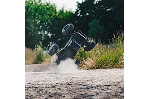 ARRMA Outcast 6S BLX EXtreme Bash RC Stunt Truck Electric Brushless 4WD 1/8 Scale RTR - Black image 118350