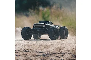 ARRMA Outcast 6S BLX EXtreme Bash RC Stunt Truck Electric Brushless 4WD 1/8 Scale RTR - Black image 118351