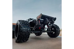 ARRMA Outcast 6S BLX EXtreme Bash RC Stunt Truck Electric Brushless 4WD 1/8 Scale RTR - Black image 118353