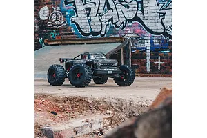 ARRMA Outcast EXtreme Bash RC Truggy Electric 4WD 1/5 Scale Roller - Black image 118385