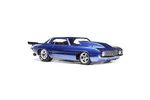 Losi 22S 1969 Camaro No Prep RC Drag Car Electric Brushless 2WD 1/10 Scale RTR - Blue image 118438