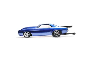 Losi 22S 1969 Camaro No Prep RC Drag Car Electric Brushless 2WD 1/10 Scale RTR - Blue image 118439