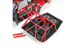 ARRMA MOJAVE 6S V2 BLX Desert Racer RC Short Course Truck Electric Brushless 4WD 1/7 Scale RTR - Red/Black image 118485