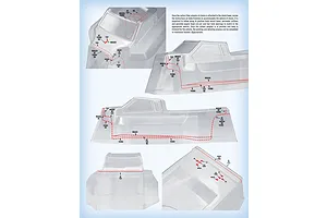 JConcepts 1/8 F2 Unpainted Body Shell - Clear image 118507