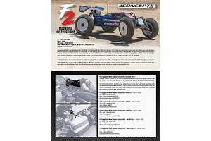 JConcepts 1/8 F2 Unpainted Body Shell - Clear image 118508