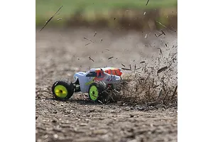 Losi Mini-T 2.0 RC Stadium Truck Electric 2WD 1/18 Scale RTR - Grey image 118534