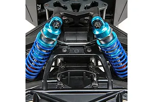 Losi Super Baja Rey 2.0 8S 4X4 RC Short Course Truck Electric Brushless 4WD 1/6 Scale RTR - Brenthel Edition Yellow image 118596