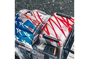 ARRMA INFRACTION 6S BLX RC Street Basher Electric Brushless 1/7 Scale RTR - Silver image 118645