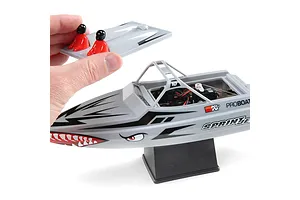Pro Boat Sprint Jet 9" Power Electric RC Speed Boat - Silver image 118744