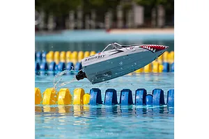 Pro Boat Sprint Jet 9" Power Electric RC Speed Boat - Silver image 118746